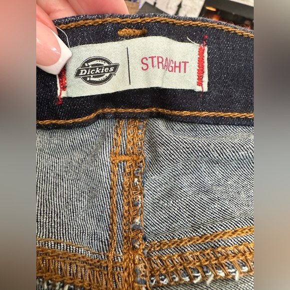 NEW!! Dickies Women’s Perfect Shape Denim Bermuda Shorts – Size 10, NWOT! - Picture 5 of 6